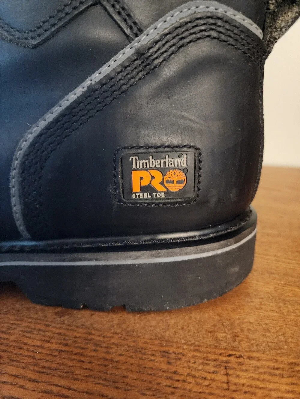Men's Timberland PRO 24/7 Steel Toe Black Leather Boots